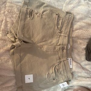 New Old Navy, mid rise shorts